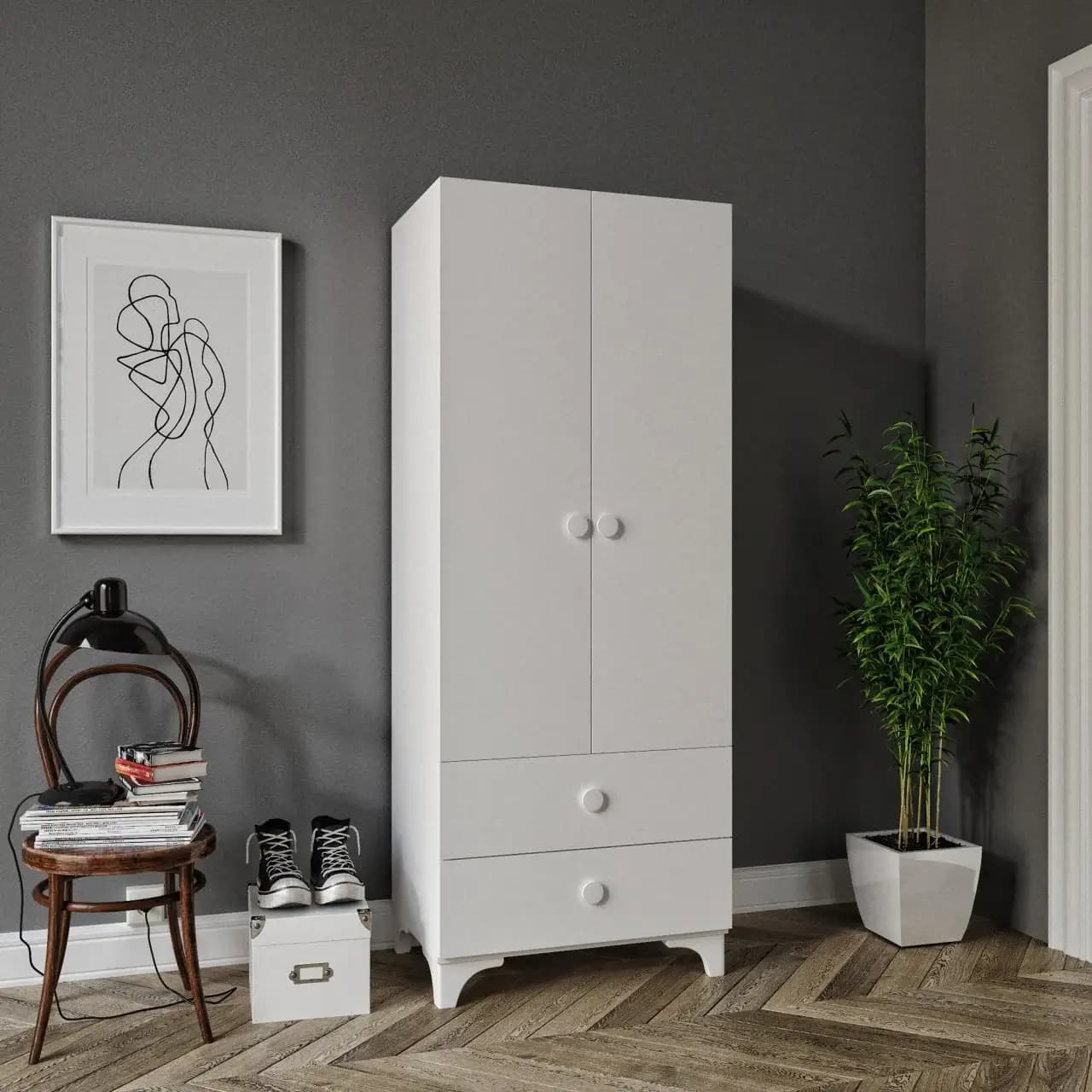 Avantajlı İki Kapaklı Dolap Modelleri