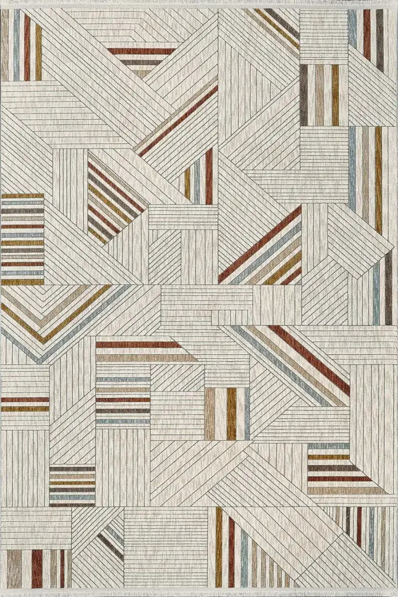 Adara 18342 Dikdörtgen Tozumaz Halı 160x230 - Multi 2