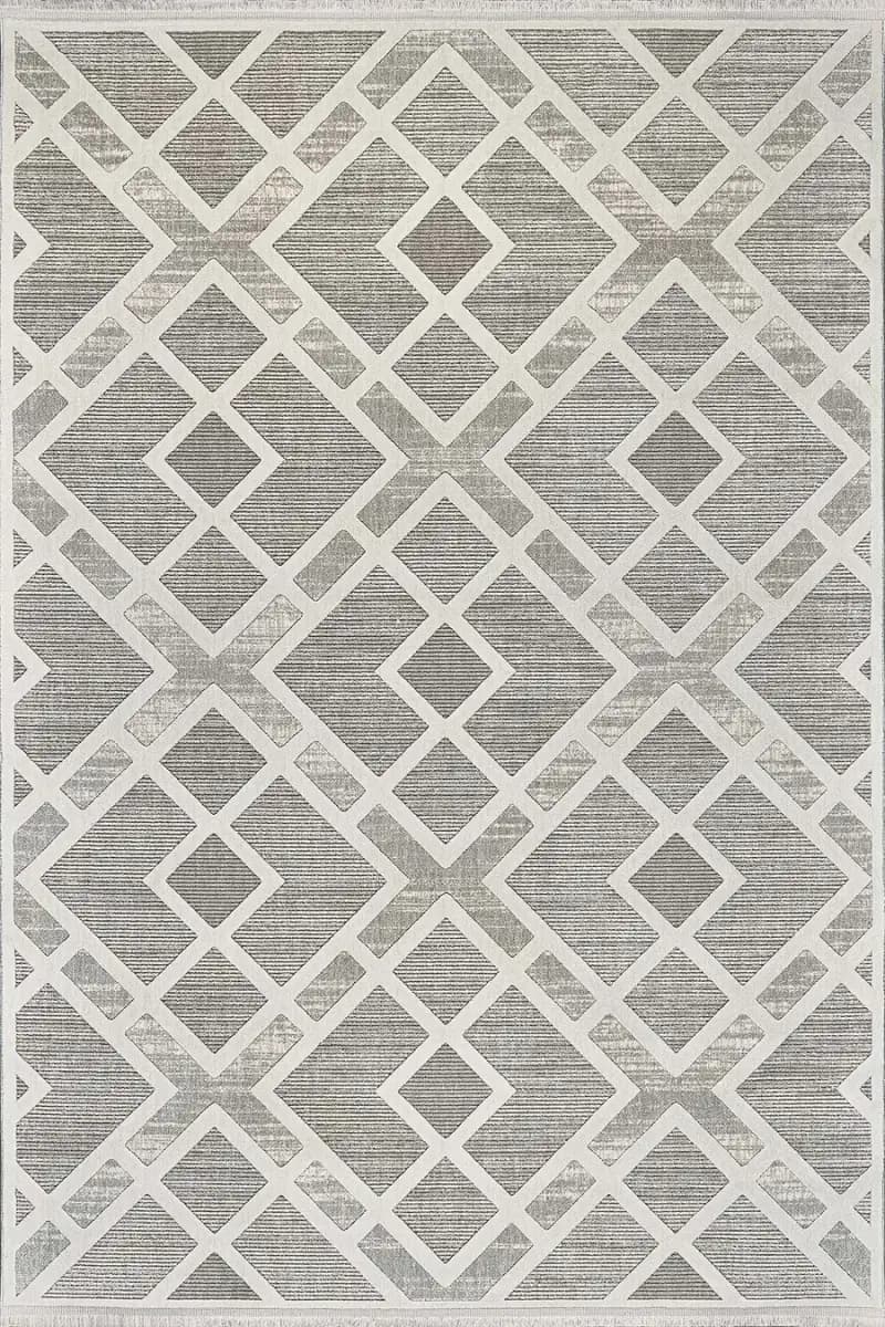 Adara 18353 Dikdörtgen Tozumaz Halı 160X230 - Gri 2