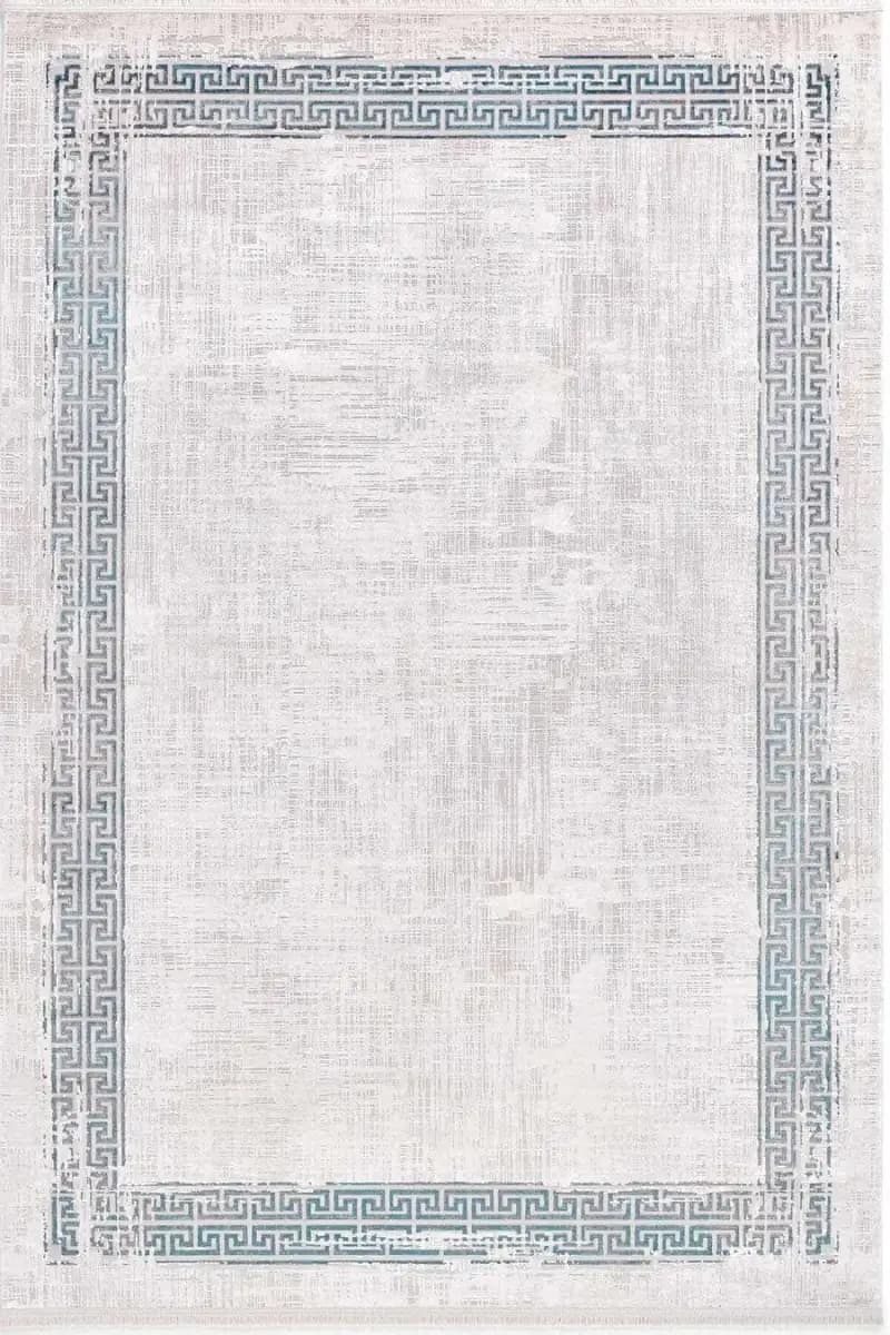 Black&Brown 11298 Doğal İplik Dikdörtgen Makine Halısı 160x230 - Yeşil 4