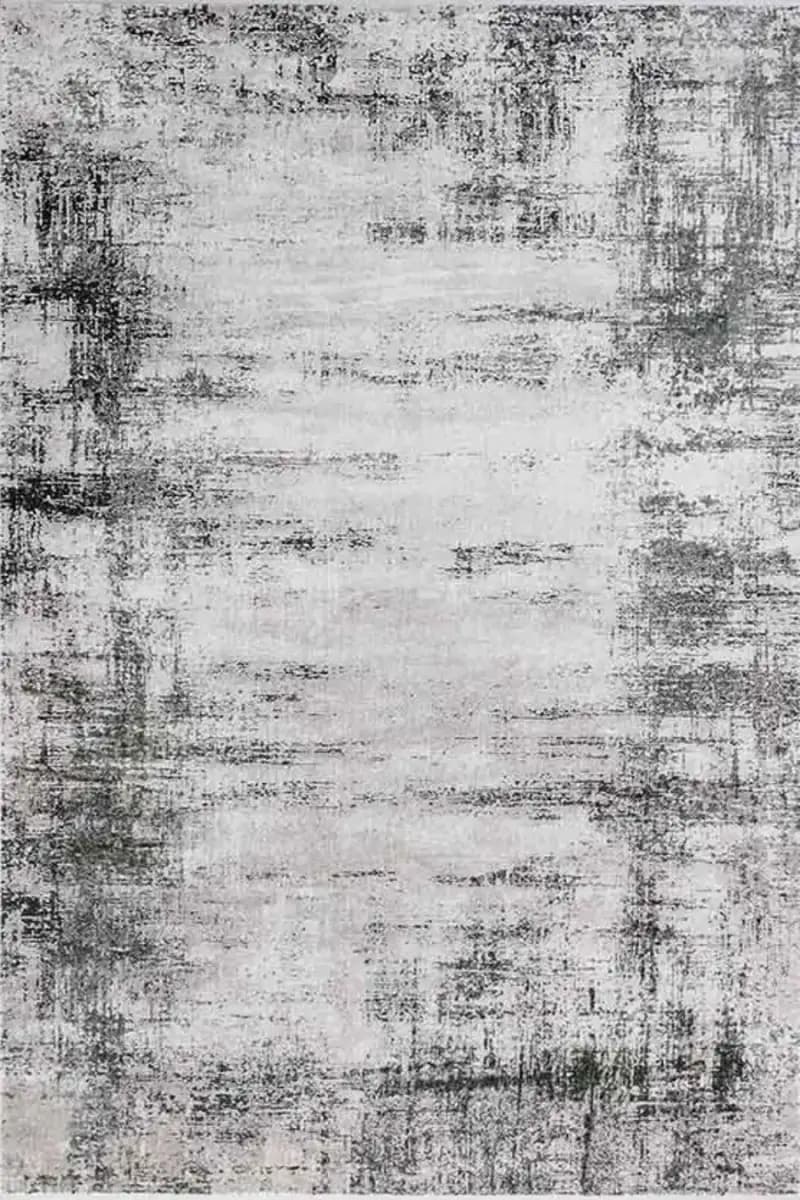 Black&Brown 15457 Dikdörtgen Doğal İplik Makine Halısı Su Yeşili - 100X200 5