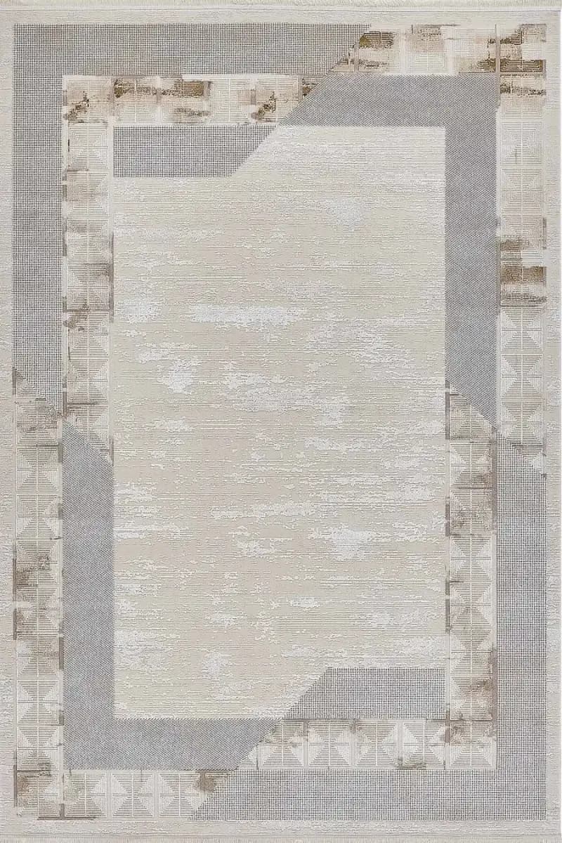 Black&Brown 18326 Dikdörtgen Doğal İplik Makine Halısı 160X230 - Mocha 2