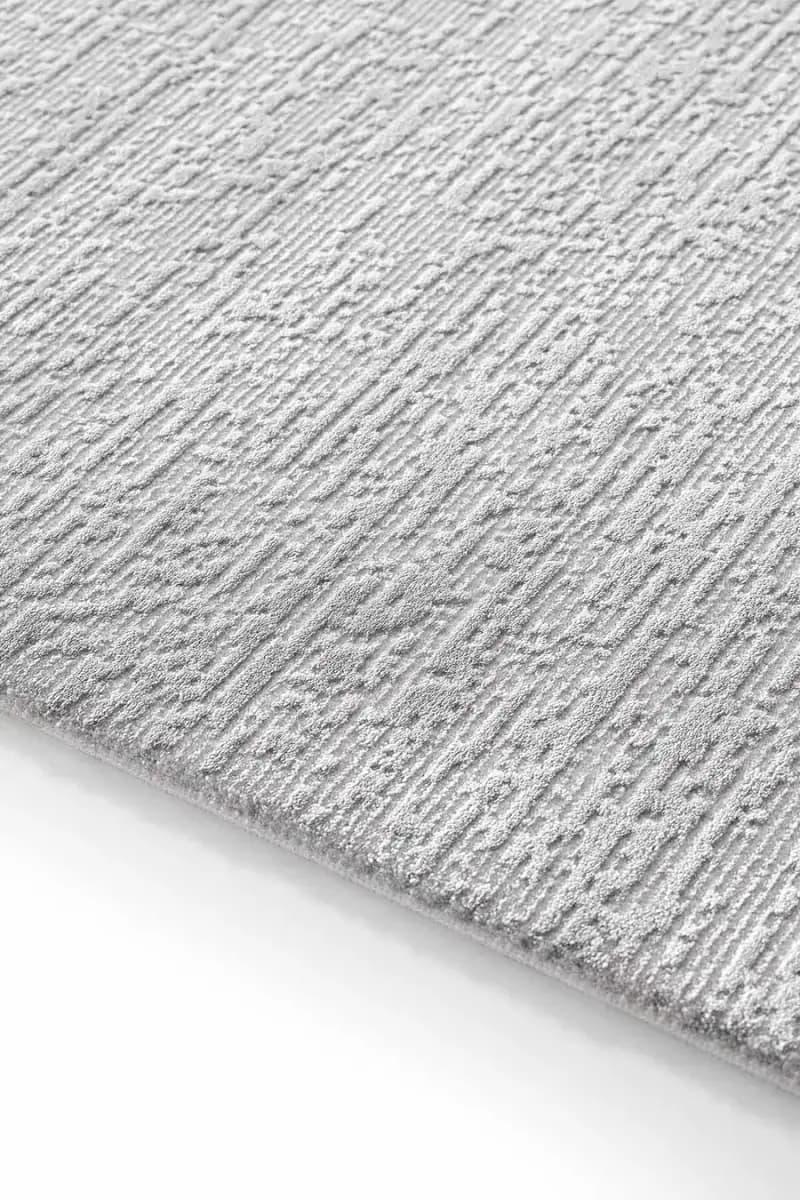 Carissa 11330 Dikdörtgen Akrilik Makine Halısı 160X230 - Gri 4