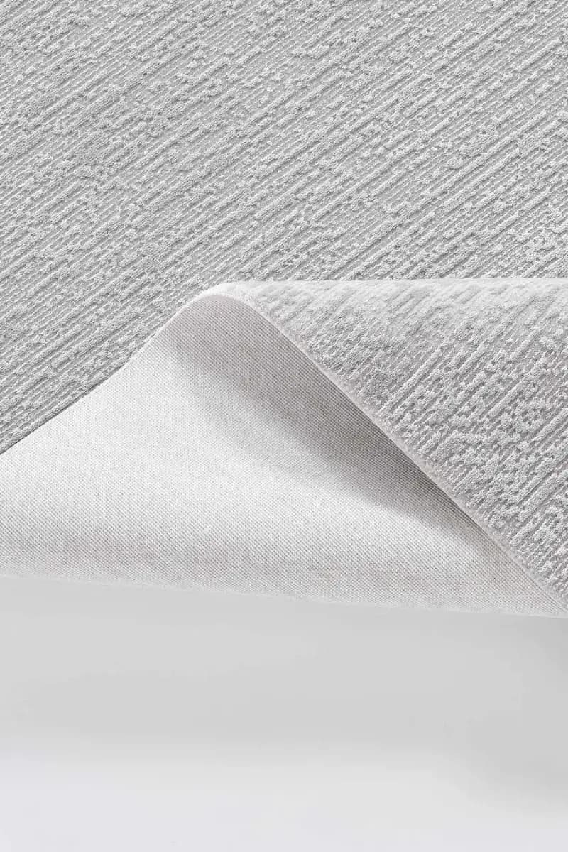 Carissa 11330 Dikdörtgen Akrilik Makine Halısı 160X230 - Gri 5