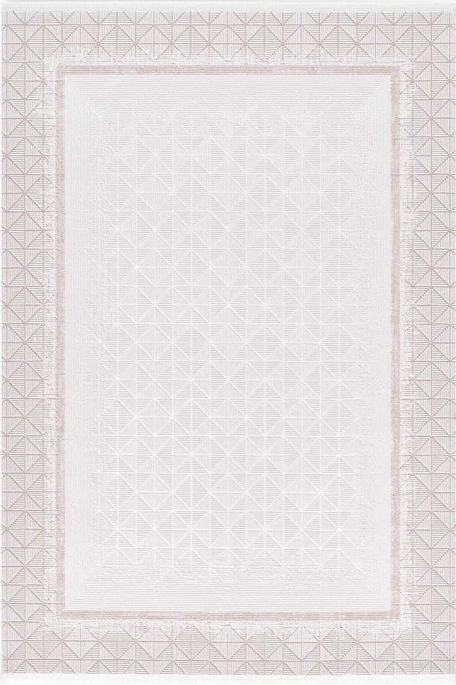 Carissa 13623 Dikdörtgen Akrilik Makine Halısı 120X180 - Vizon 2