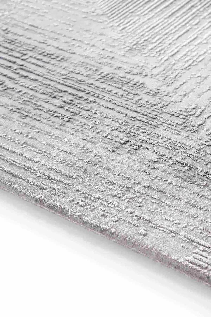 Carissa 16319 Dikdörtgen Akrilik Makine Halısı 160X230 - Gri 3