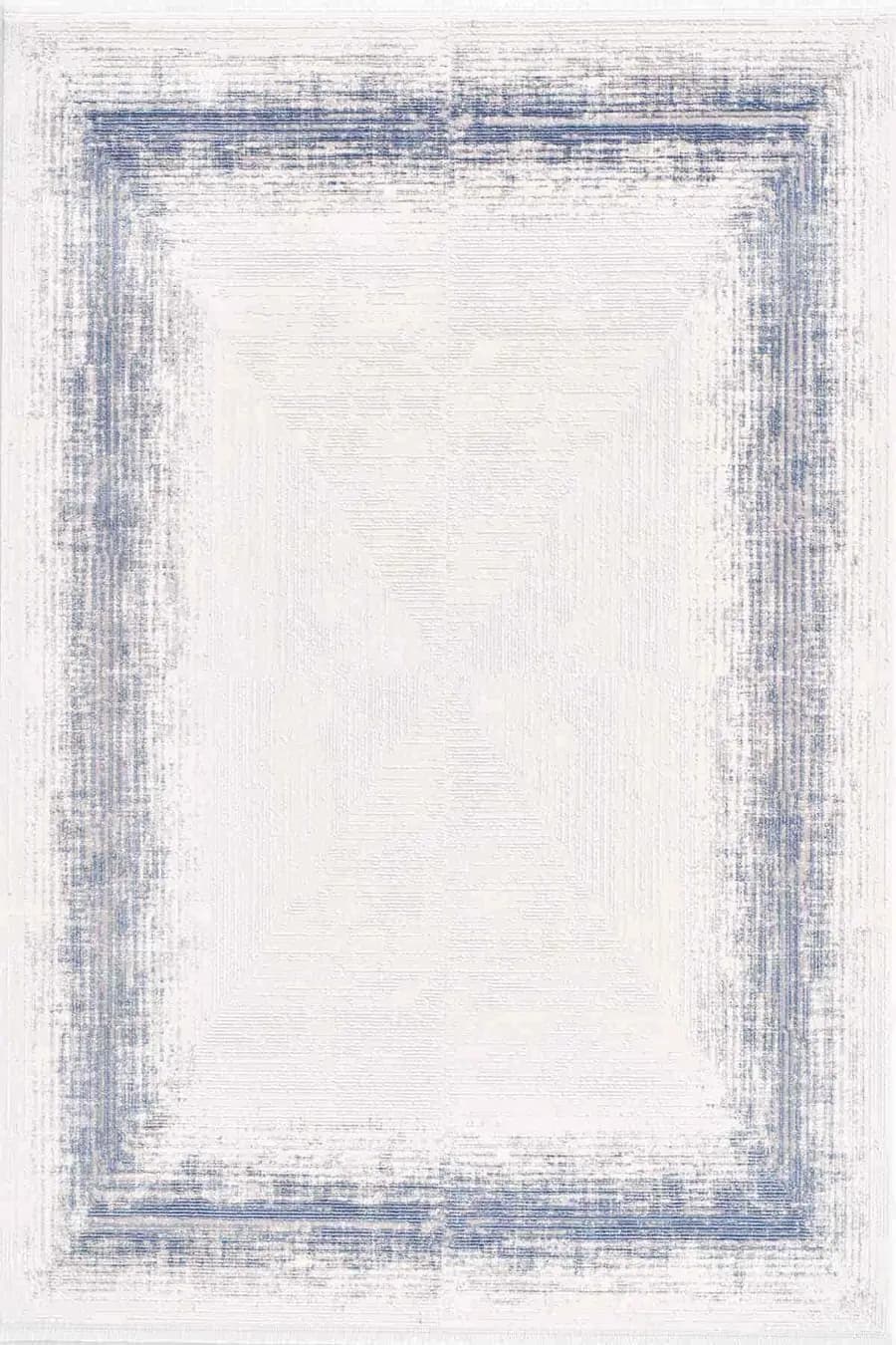 Carissa 16319 Dikdörtgen Akrilik Makine Halısı 160X230 - Mavi 2