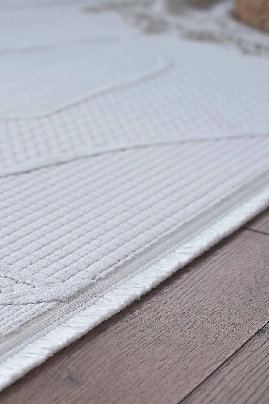 Deco Avior 17180 Dikdörtgen Geometrik Desenli Halı 80x000 - Krem 5