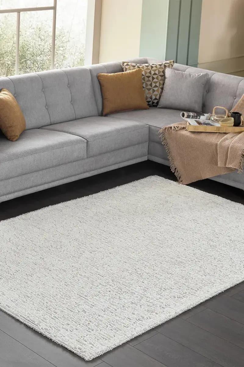 Deco Boheems 80152 Kaymaz Taban Dikdörtgen Halı 160X230 - Gri