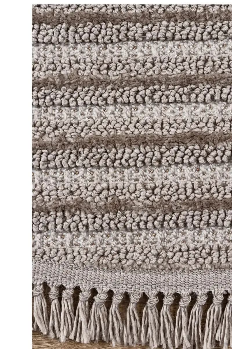 Deco Daisy 16666 Oval Tozumaz Makine Halısı 200X290 - Bej 2