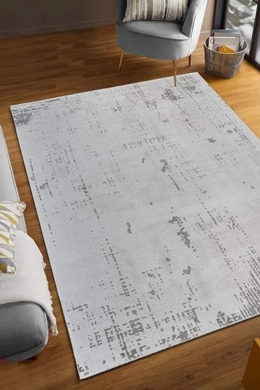 Deco Milano 17017 Halı 160X230 - Gri