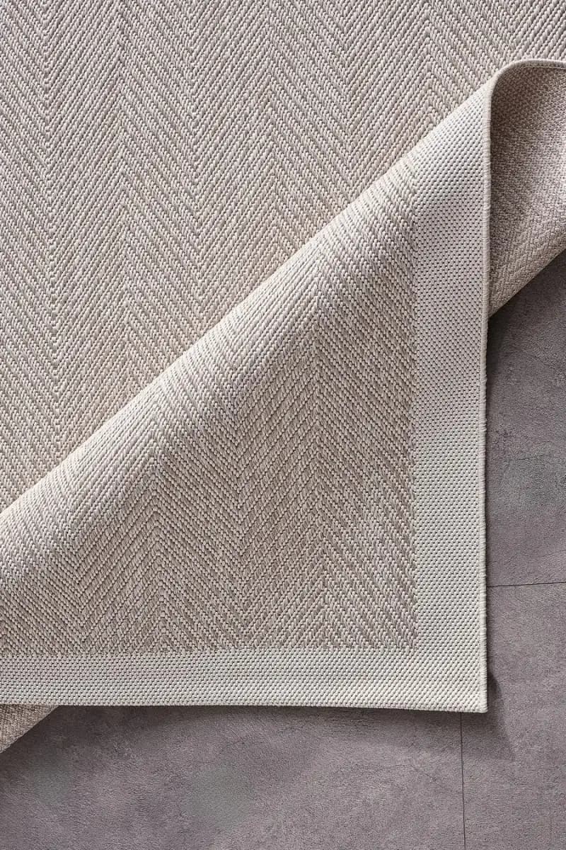 Deco Sisal 80140 Dikdörtgen Yıkanabilir Antitoz Halı 80X150 - Bej 5