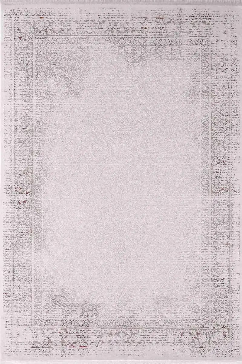 Esiliva 13886 Dikdörtgen Doğal İplik Makine Halısı 160X230 - Bordo 2