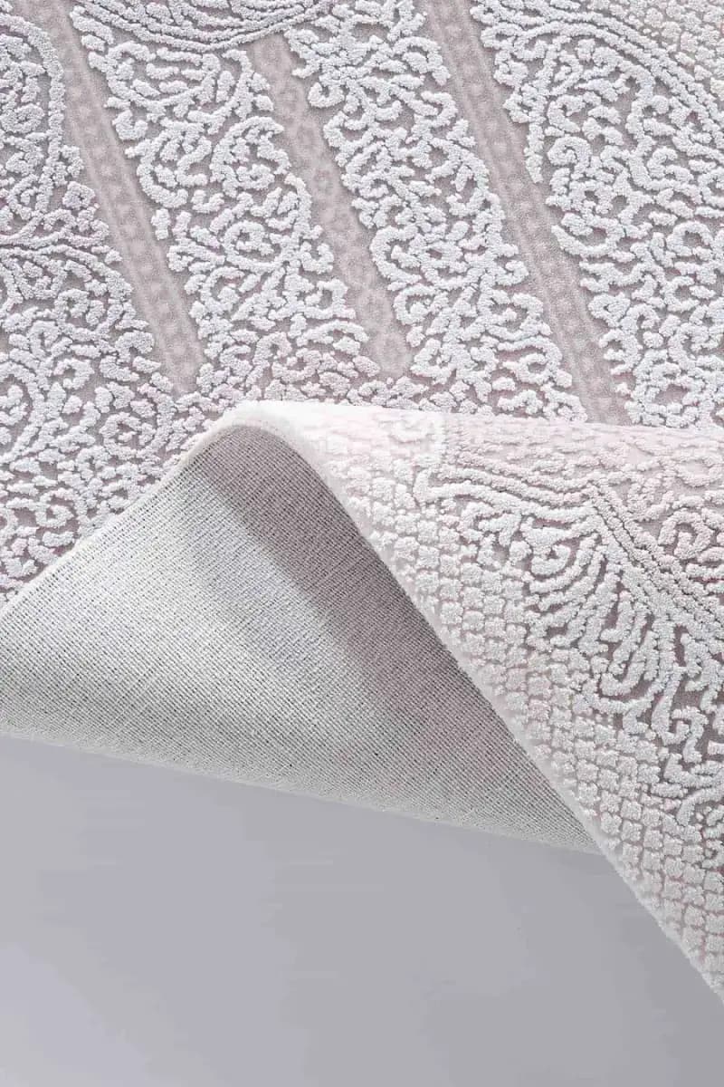 Esiliva 13919 Dikdörtgen Doğal İplik Makine Halısı 240X340 - Gri 4