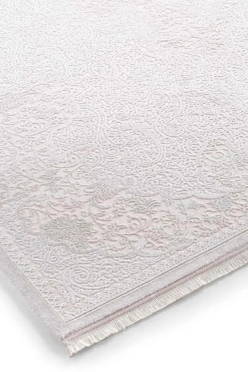 Esiliva 13921 Dikdörtgen Doğal İplik Makine Halısı 120X180 - Vizon 3