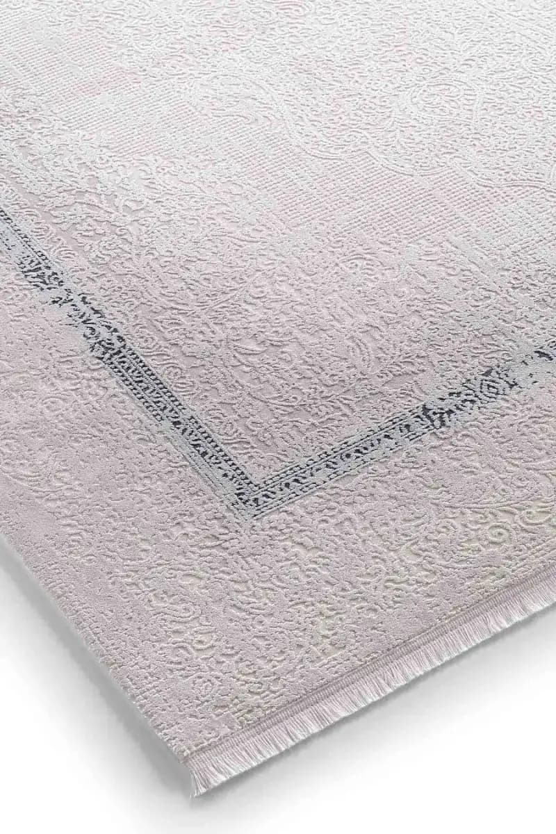 Esiliva 16713 Dikdörtgen Doğal İplik Makine Halısı 160X230 - Mavi 3