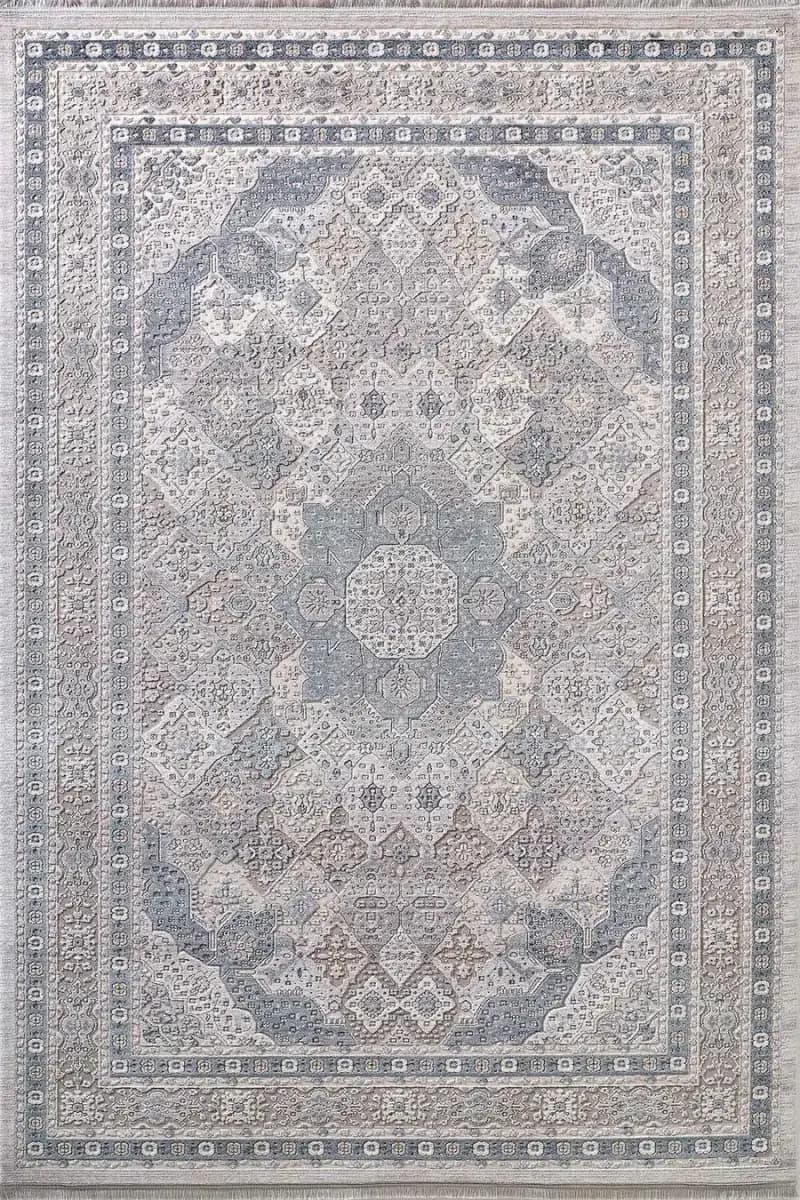 Galina 16636 Dikdörtgen Akrilik Makine Halısı 160X230 - Mavi 2