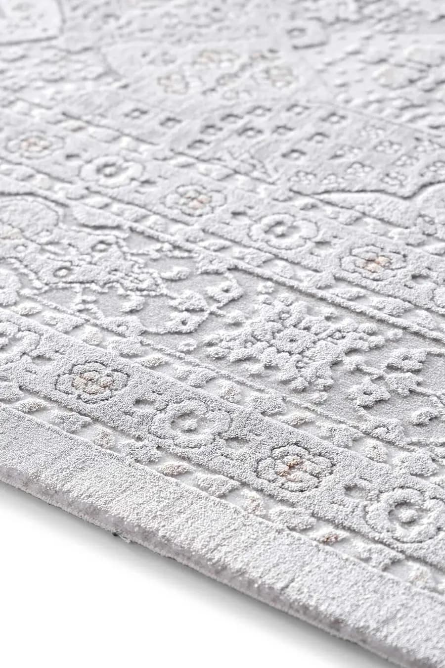 Galina 16636 Dikdörtgen Akrilik Makine Halısı 160X230 - Sarı