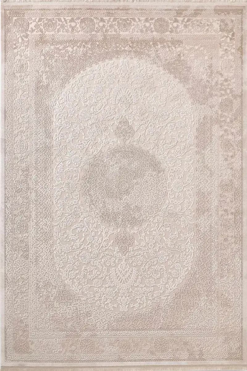 Galina 16647 Dikdörtgen Akrilik Makine Halısı 160X230 - Bej 2