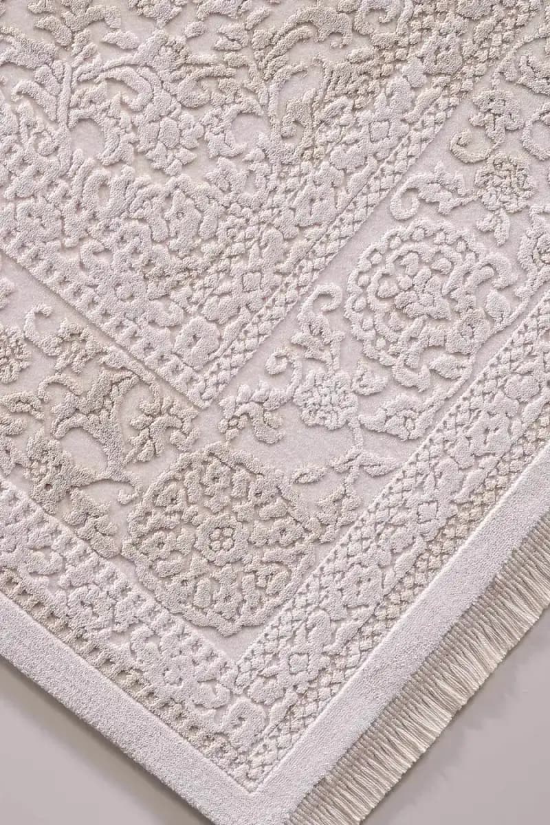 Galina 16647 Dikdörtgen Akrilik Makine Halısı 160X230 - Bej 4