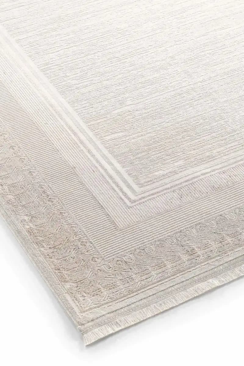 Lidya 16113 Dikdörtgen Tozumaz Makine Halısı 160X230 - Vizon 3