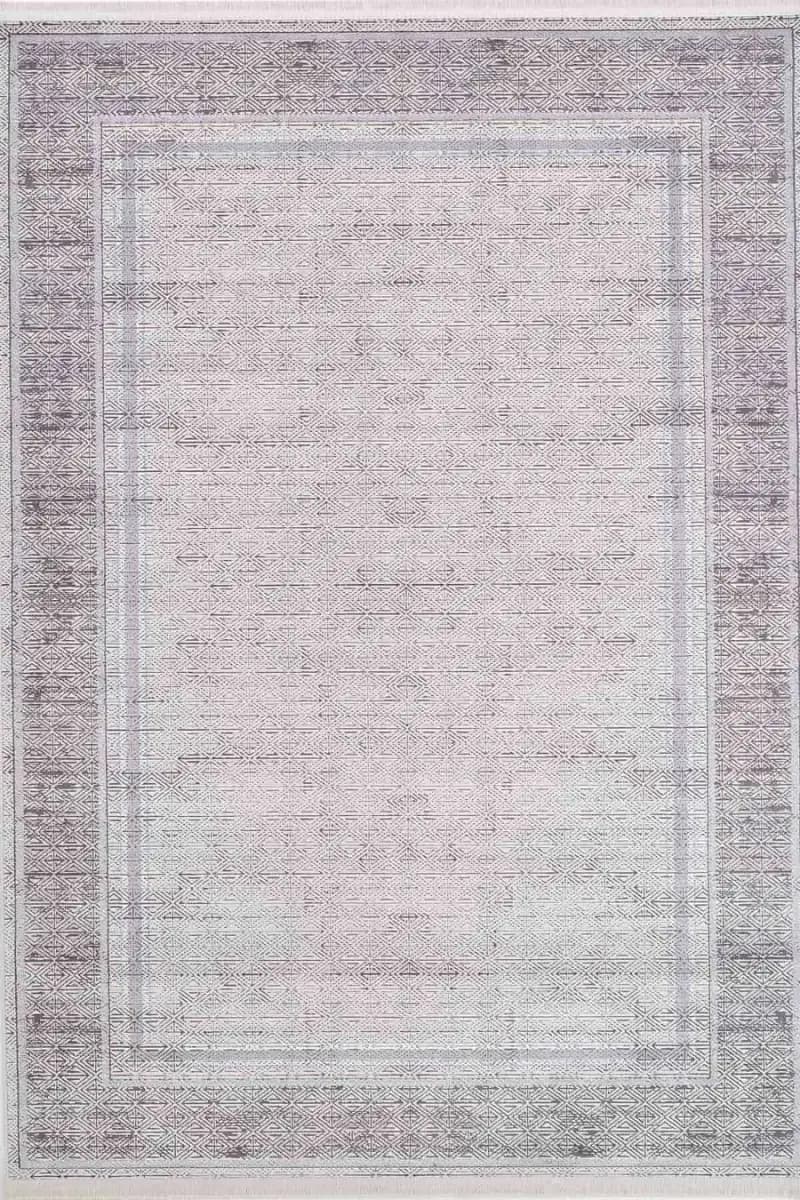 Lidya 16114 Dikdörtgen Tozumaz Makine Halısı 200X290 - Gri 2