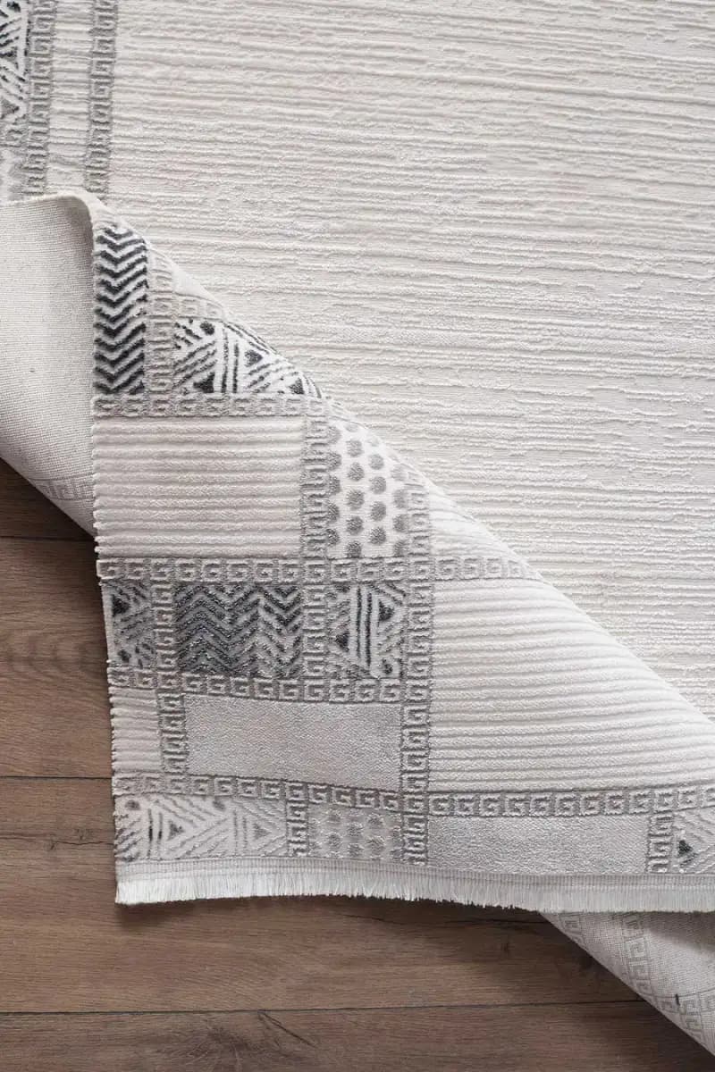 Lustiva 17804 Dikdörtgen Tozumaz Halı Gri - 160X230 5