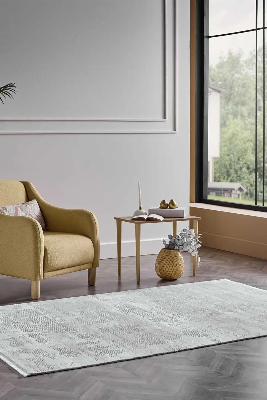 Lustiva 17920 Dikdörtgen Tozumaz Halı Gri - 160X230