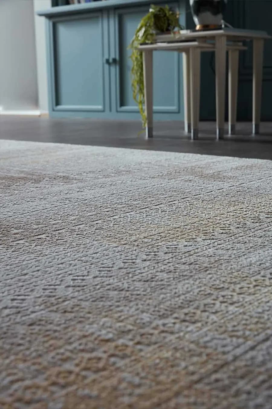 Novastyle 13657 Dikdörtgen Akrilik Makine Halısı 200X290 - Sarı 2