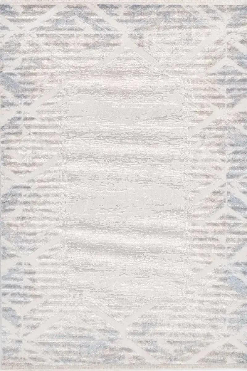Novastyle 16294 Dikdörtgen Akrilik Makine Halısı 160x230 - Mavi 3
