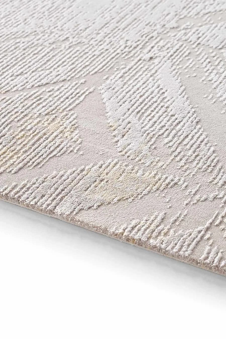 Novastyle 16294 Dikdörtgen Akrilik Makine Halısı 160X230 - Sarı