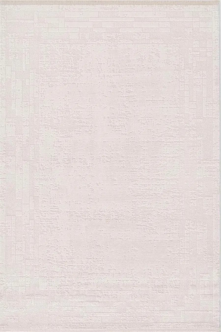 Novastyle 16295 Dikdörtgen Akrilik Makine Halısı 160x230 - Krem 3