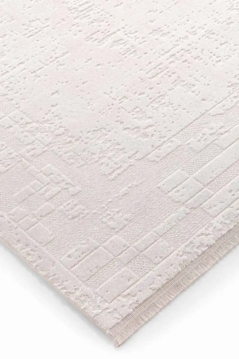 Novastyle 16295 Dikdörtgen Akrilik Makine Halısı 160x230 - Krem 4