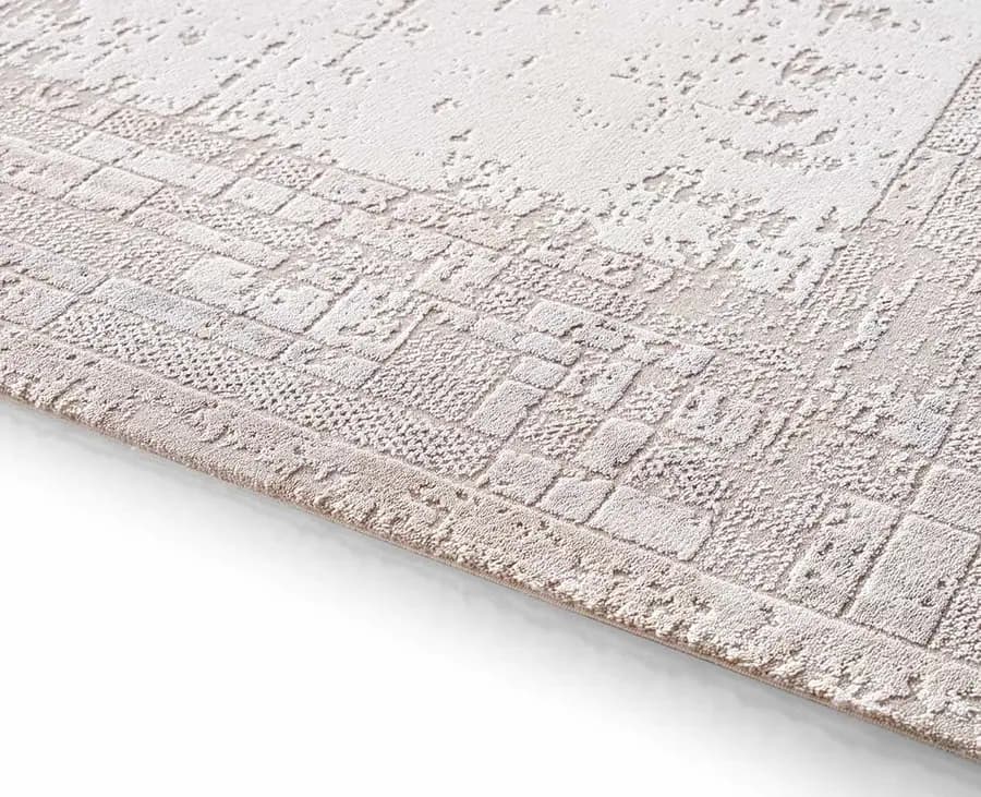Novastyle 16295 Dikdörtgen Akrilik Makine Halısı 160X230 - Vizon 3