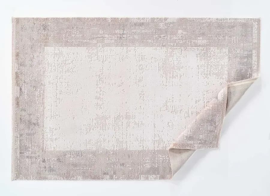 Novastyle 16295 Dikdörtgen Akrilik Makine Halısı 160X230 - Vizon 4