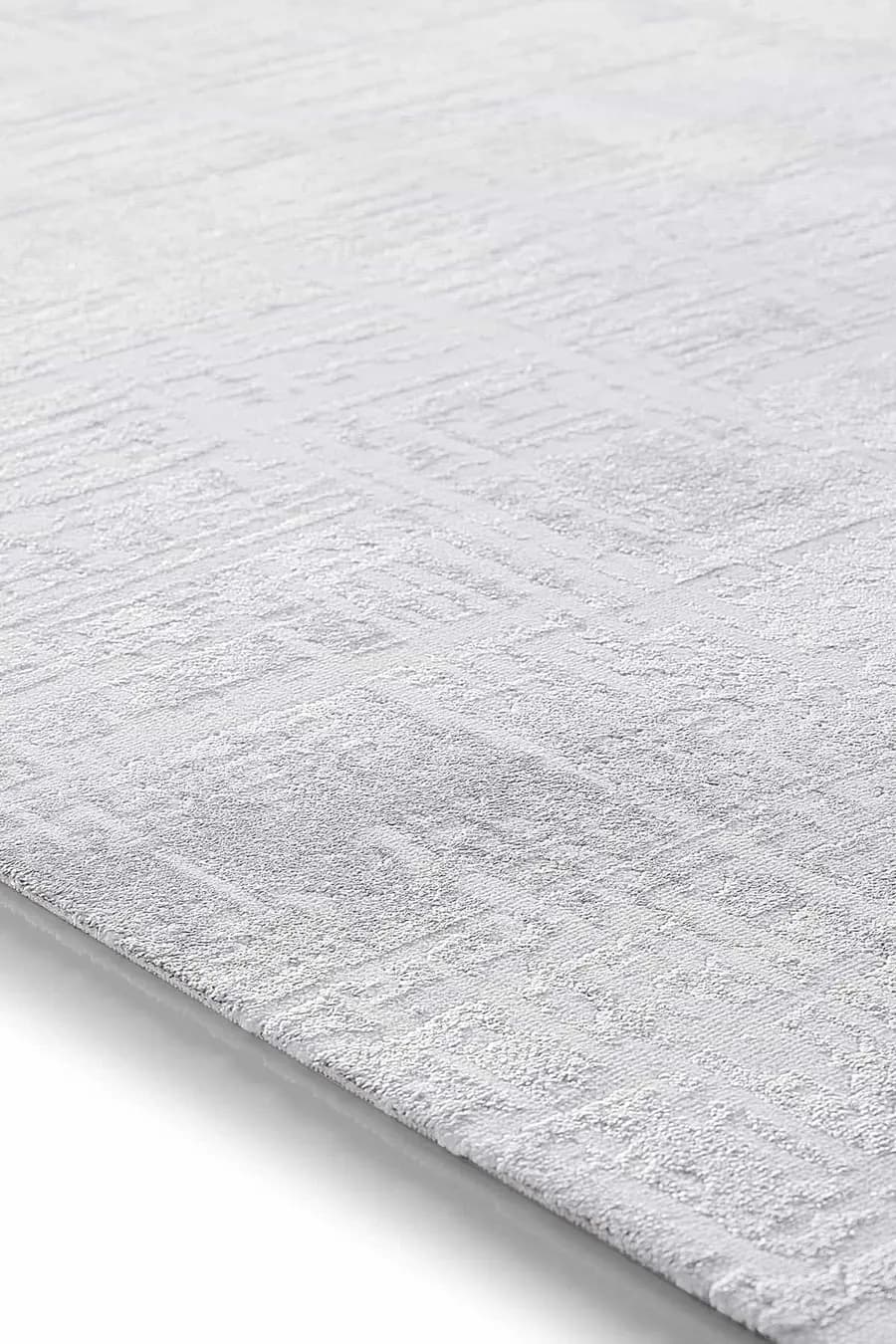 Venita 11961 Dikdörtgen Polyester Makine Halısı 200X290 - Beyaz 4