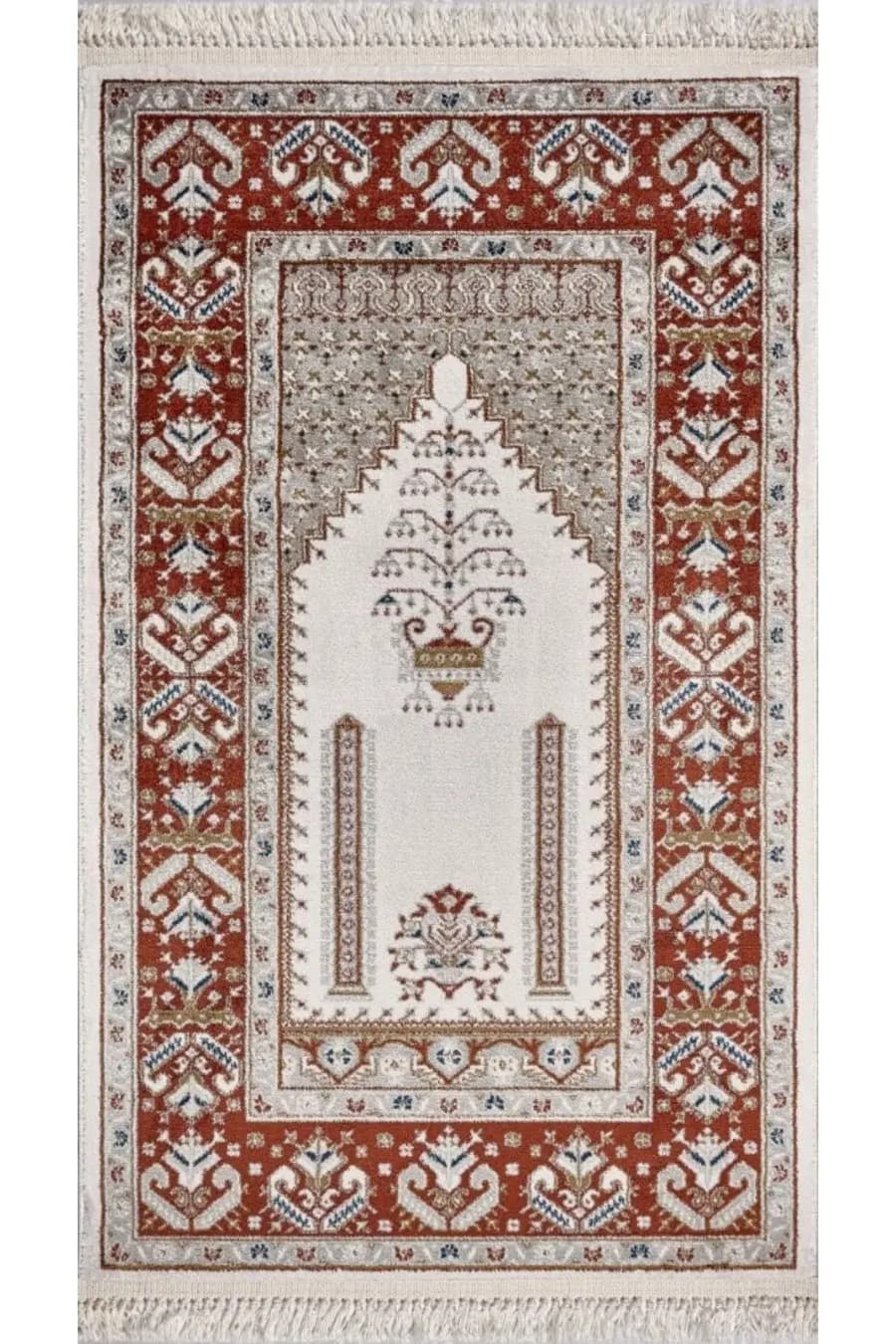 Zara 17434 Tozumaz Seccade 80X130 - Turuncu